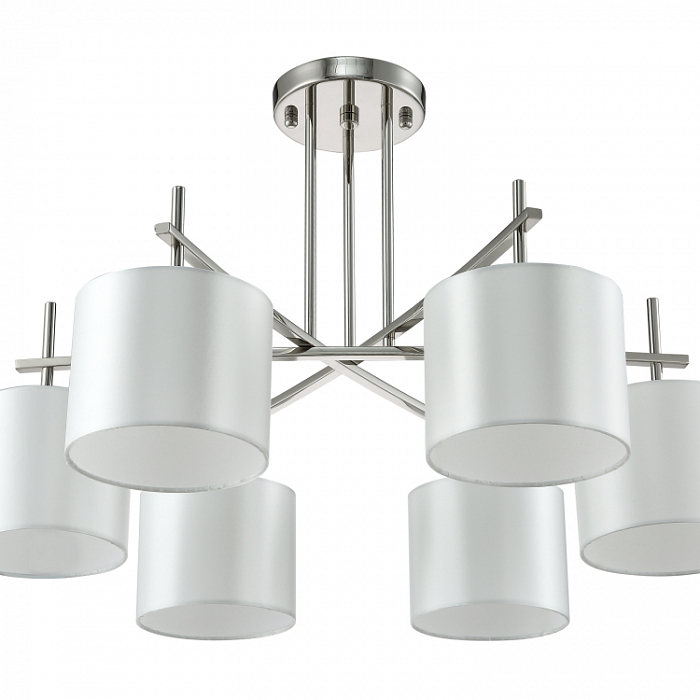 Люстра Crystal Lux SERGIO PL6 NICKEL